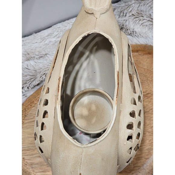 Bird Shaped Metal Luminary - Picture 4 of 9